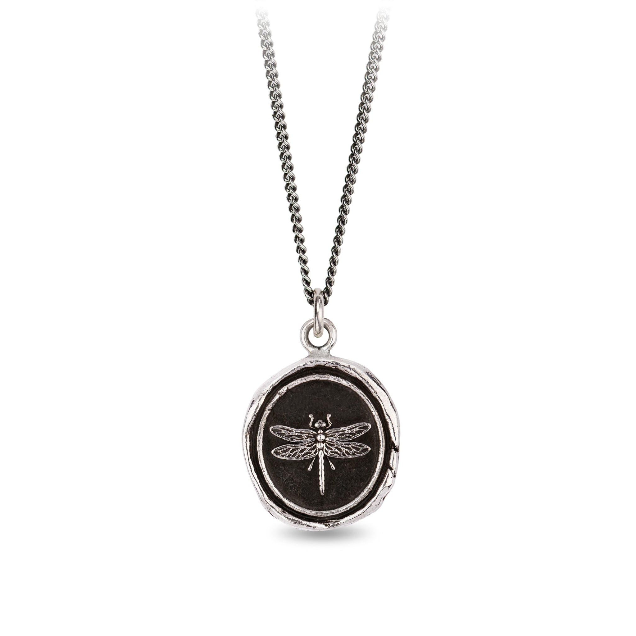 Pyrrha Dragonfly Talisman Necklace