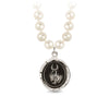 Embrace Your Dark Side Freshwater Pearl Necklace - Ivory