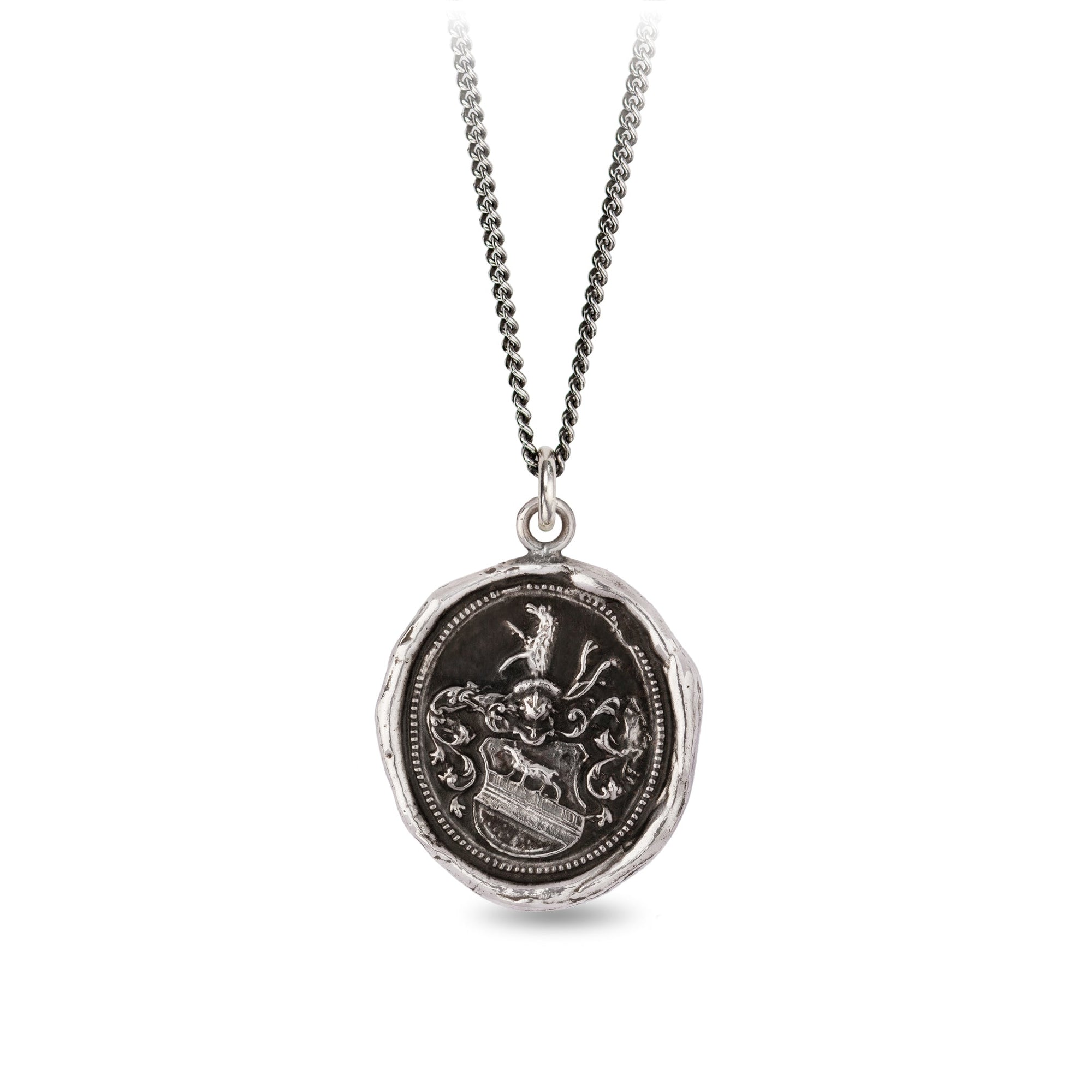 Pyrrha Heart of the Wolf Talisman Necklace
