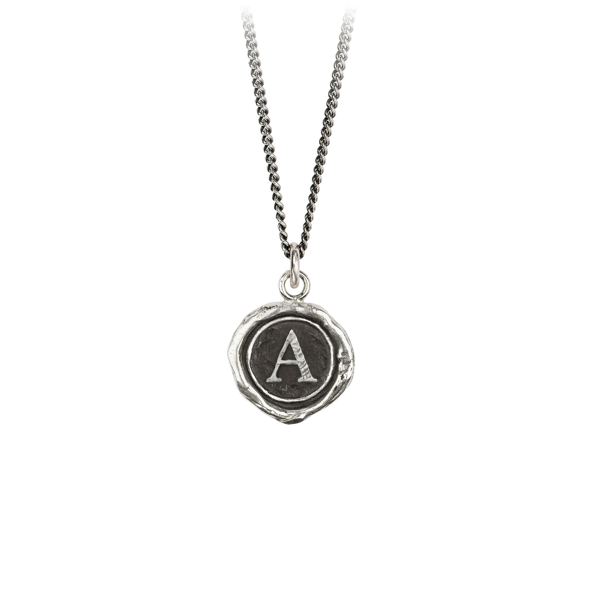 Initial A Talisman Necklace