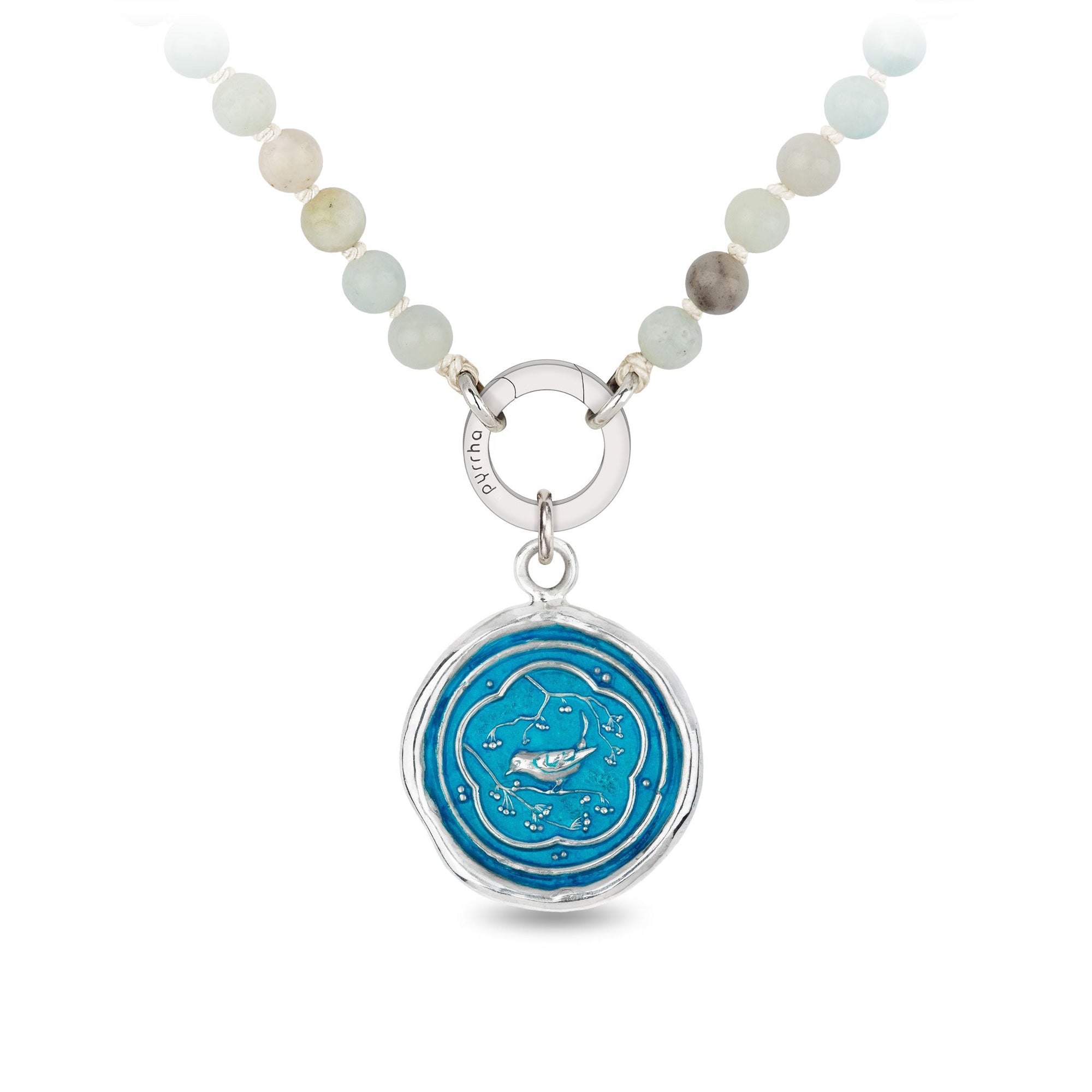 Keep It Simple Sautoir Necklace - Capri Blue