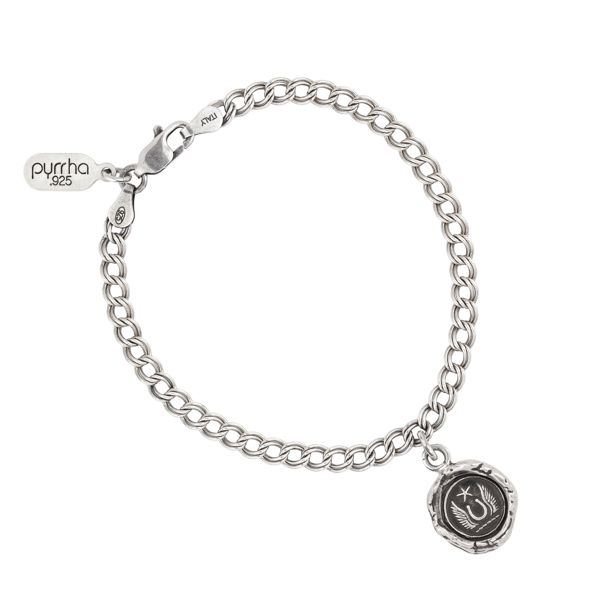 Pyrrha luck and protection talisman chain bracelet