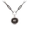 Mother Bear Large Paperclip Chain Necklace