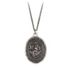 Pyrrha Nyx Goddess Talisman Necklace Silver