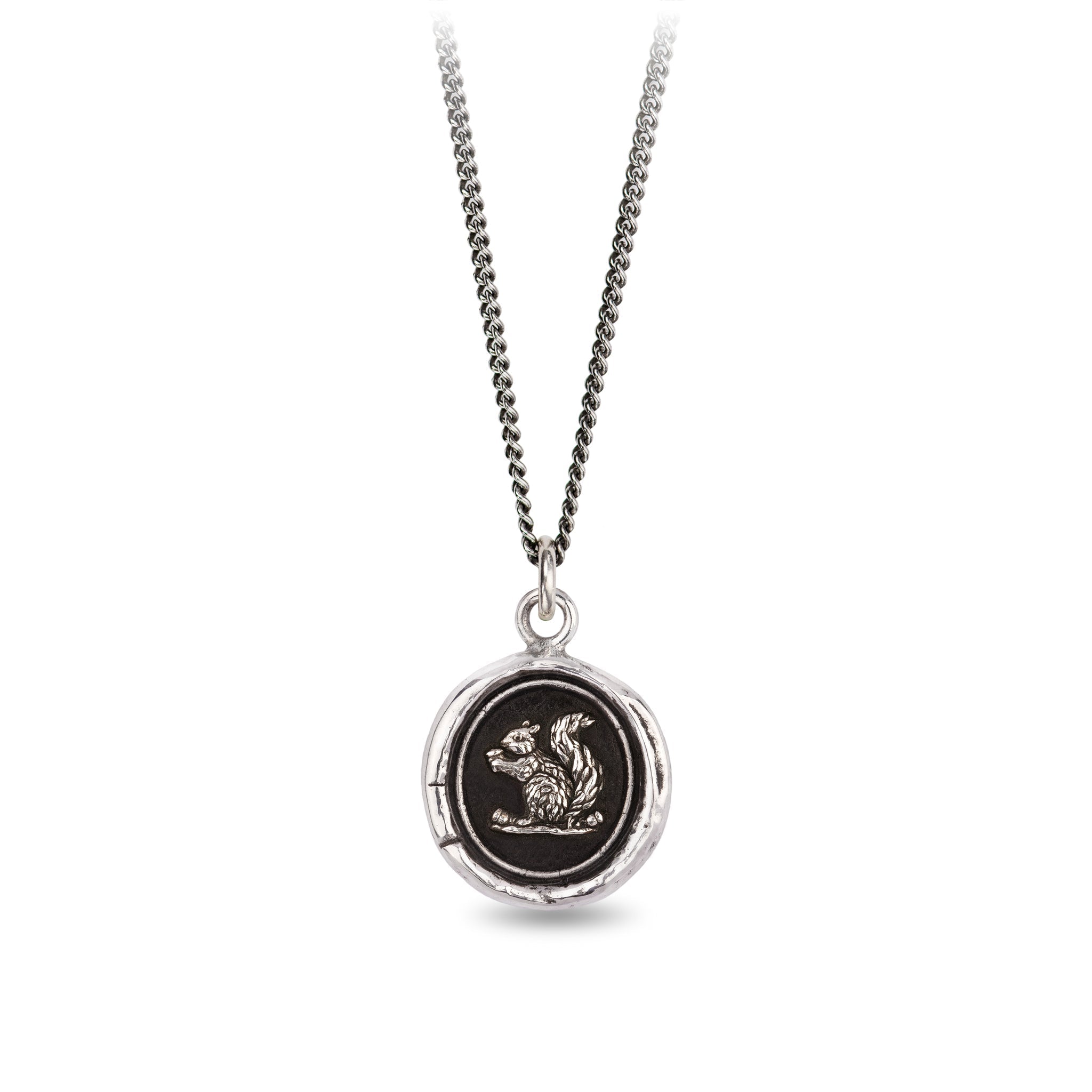 Pyrrha Squirrel Talisman Necklace