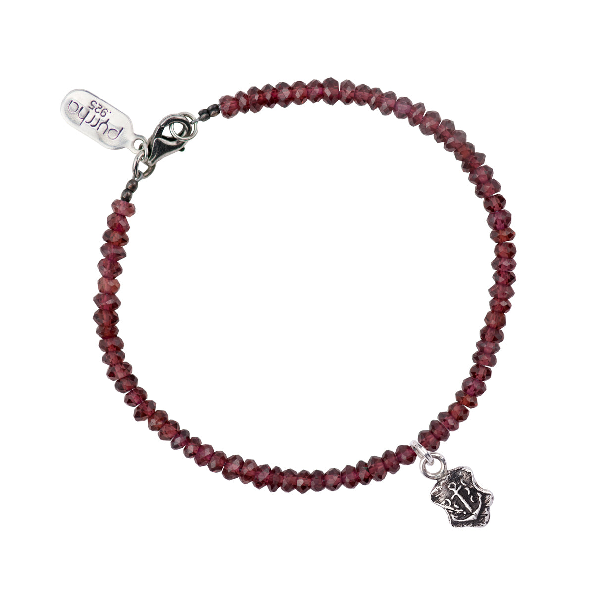 Stability Talisman Charm Stone Bracelet - Pyrrha - 1