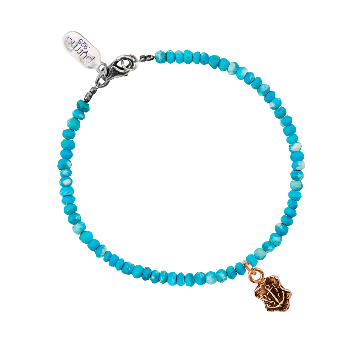 Stability Talisman Charm Stone Bracelet - Pyrrha - 13