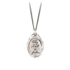 Pyrrha Today I Will Be Fearless Affirmation Talisman Necklace