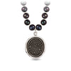 We Are Stardust Freshwater Pearl Necklace - Peacock Black