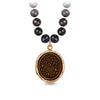 We Are Stardust Freshwater Pearl Necklace - Peacock Black